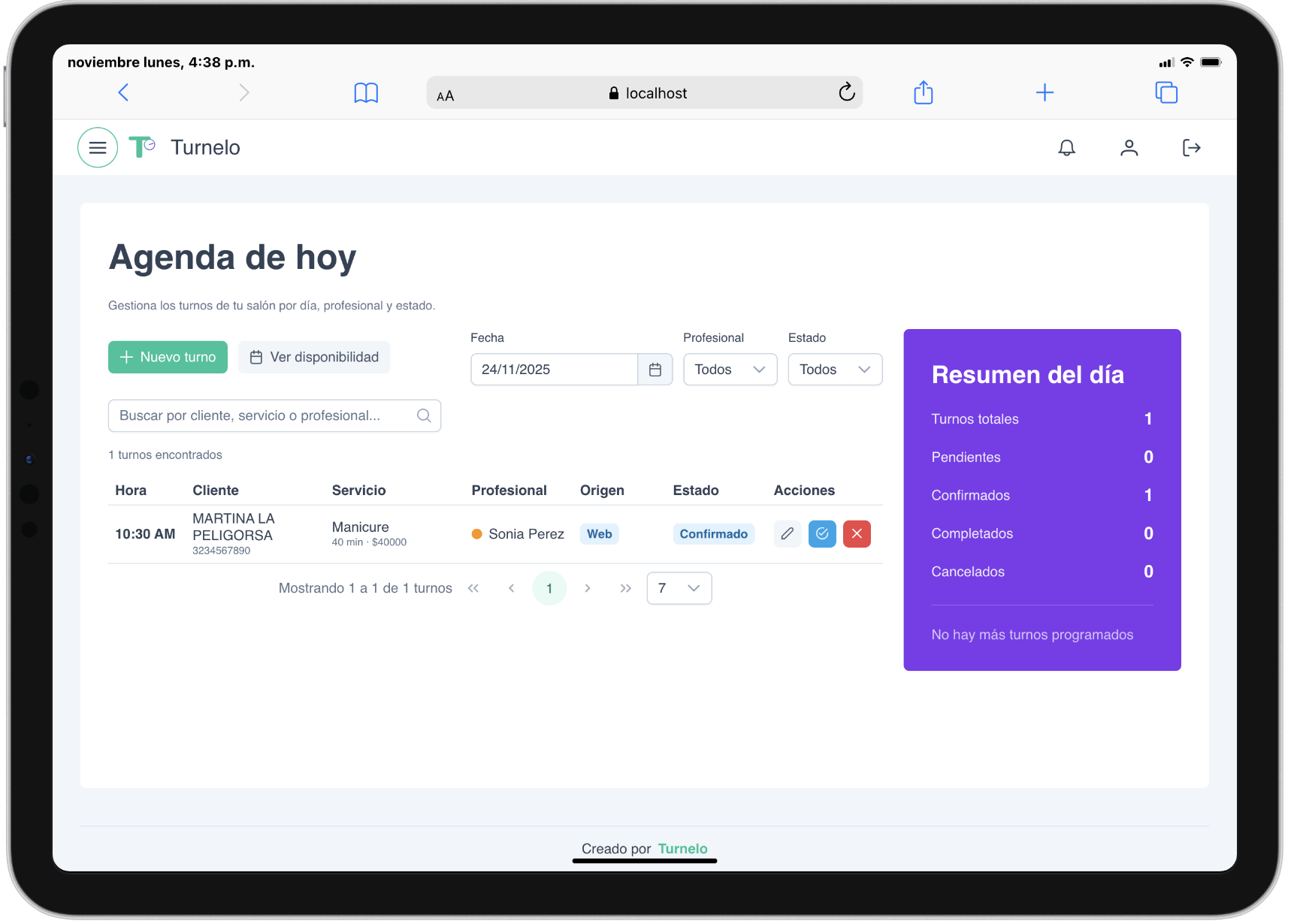 Agenda clara para tu equipo